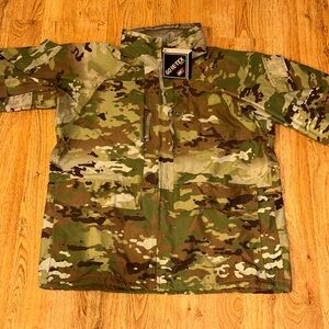 Us Army Issue Apecs SPV1C1 Gore Tex Multicam Cold/Wet Weather Parka Medium Short